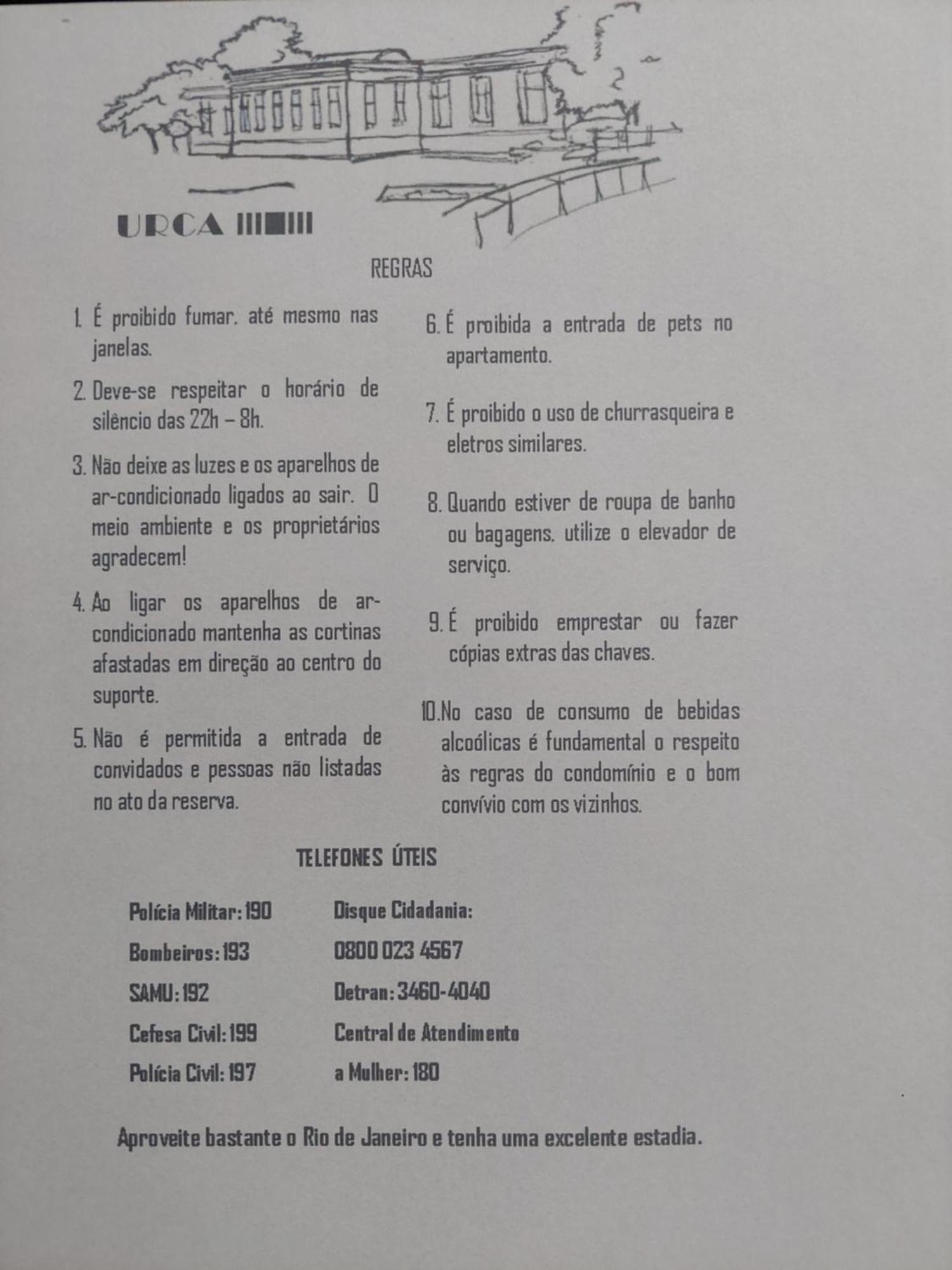 Urca 303 Rio Br Lejlighed Rio de Janeiro Eksteriør billede